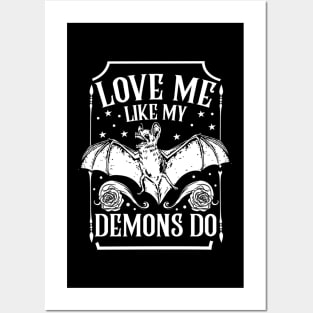 Love Me Like My Demons Do - Witchcrafts Posters and Art